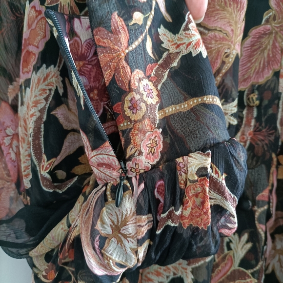 Zimmermann - wavelength floral silk blouse - Picture 8 of 9